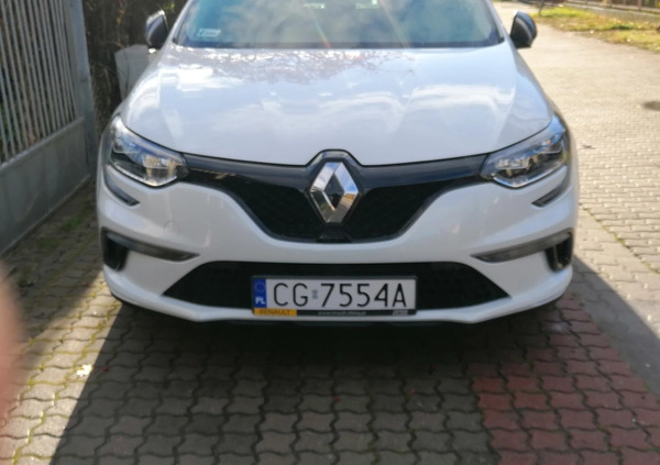 Renault Megane cena 75000 przebieg: 28500, rok produkcji 2019 z Grudziądz małe 562